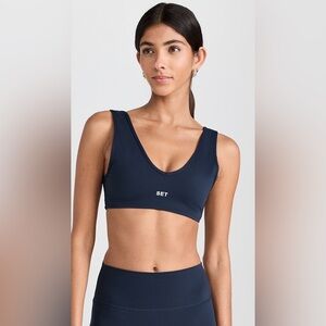 SET Active Deep Blue Sports Bra